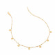 Stříbrný pozlacený řetízek Hot Diamonds x Jac Jossa Embrace CH108