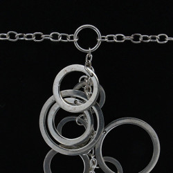 Stříbrný náhrdelník N01