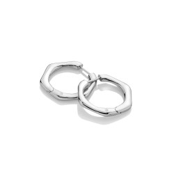 Stříbrné náušnice Hot Diamonds Huggies DE795