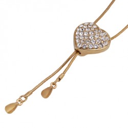 Přívěsek Emozione - 8940 (gold/crystal)