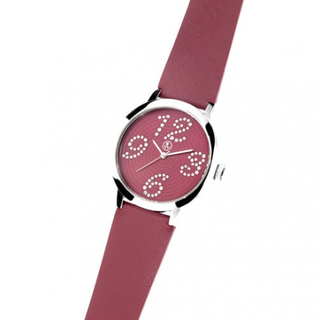 Dámské náramkové hodinky Oliver Weber Avignon - 0128 (red)