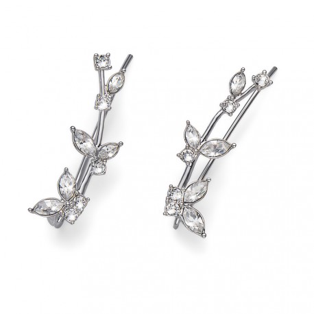 Náušnice Oliver Weber Butterfly - 22435 (crystal) Náušnice Oliver Weber Butterfly - 22435 (crystal)