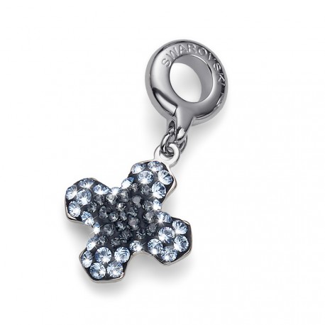 Přívěsek na náramek Oliver Weber Vintage Cross (blue) - 56014