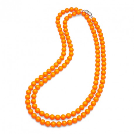 Náhrdelník Perlen Combi - 4332 (neon orange)
