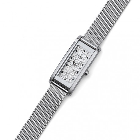 Dámské náramkové hodinky Oliver Weber Monaco - 65056 (silver)